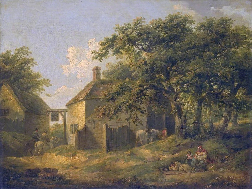 Locanda lungo la strada - National Gallery, Londra